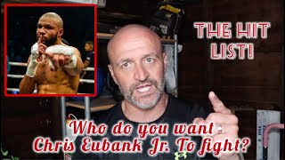 Chis EUBANK JR Comes Out With His HIT LIST Including a Surprise British Fighter 🥊 [upl. by Noreh186]