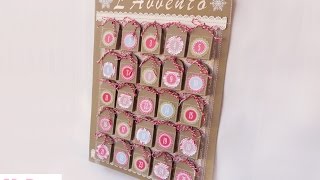 Tutorial Calendario dell Avvento  Advent Calendar [upl. by Valma]