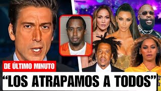 HACE 3 MINS ¡Abogado Entrega Órdenes de ARRESTO a Celebs de Hollywood en el ESCÁNDALO de Diddy [upl. by Flemings]