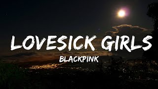 BLACKPINK  Lovesick Girls KaraokeInstrumental  Music Ari Hail [upl. by Berton]