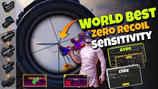 World Best Sensitivity Settings Guide 🔥 For All Devices Gyroscope And Non Gyro ✅  PUBG MOBILEBGMI [upl. by Slohcin]