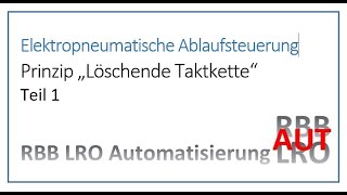 Elektropneumatische Ablaufsteuerungen nach GRAFCET Teil 1 [upl. by Eimor]