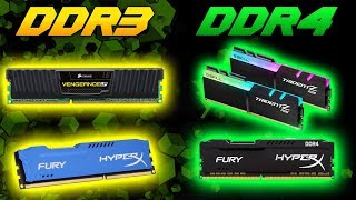 RAM DDR3 VS DDR4 GAMING TEST 2018  FRAME RATE TEST 2007 RAM VS 2014 RAM [upl. by Suolhcin]