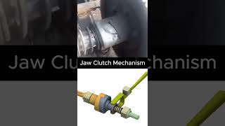 Jaw clutch Mechanism Working mechanical machine working mechanism solidworks autocad 3dcad [upl. by Iem]