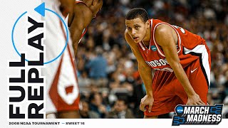 Davidson vs Wisconsin 2008 NCAA mens Sweet 16  FULL REPLAY [upl. by Mortie440]