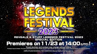 DRAGON BALL LEGENDS REVEALS amp STUFF LEGENDS FESTIVAL 2023 SPECIAL EDITION Trailer [upl. by Seften158]