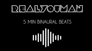 40 HZ Binaural Beats  RealYouMan [upl. by Eniamrahs]