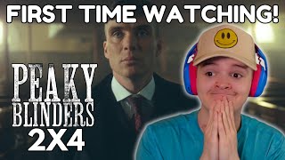 THAT WAS SMART PEAKY BLINDERS Season 2 Episode 4 FIRST TIME REACTION [upl. by Annaiek94]