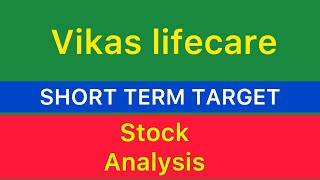 VIKAS LIFECARE LTD STOCK TARGET 🔵 VIKAS LIFECARE STOCK NEWS  VIKAS LIFECARE SHARE ANALYSIS 061124 [upl. by Cacilie]