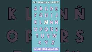 Spanish Alphabet Song shorts [upl. by Ramsdell487]