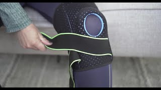 How to Wear the Knee Brace with Side Stabilizers [upl. by Nerhtak]