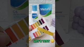 Metafill cleaner pH test shorts phlevel ytshorts [upl. by Macri]