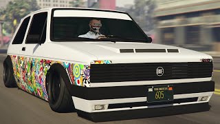 BF Club Customizations Volkswagen Golf  GTA 5 Online [upl. by Arbas]