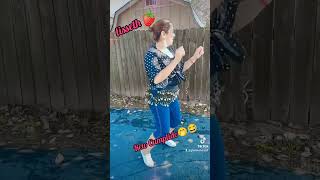 SALVADOREÑA BAILANDO PUNTA CATRACHA 🎶😱 viral foryou video music song punta dance honduras [upl. by Acillegna]