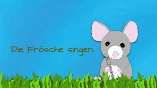 Nr 53 Die Frösche singen Mini die Blockflötenmaus [upl. by Aitret462]