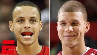 Steph CurryBlake Griffin duel in 2008 DavidsonOklahoma game  College Hoops Highlights [upl. by Brott]