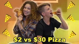 2 Pizza vs 30 Pizza MattyBRaps vs Madison Haschak [upl. by Astera751]