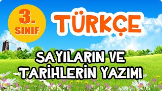 3 Sınıf Türkçe  Sayıların ve Tarihlerin Yazımı [upl. by Laroc]