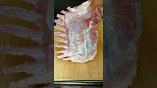 Great recipe for delicious salad with goat ribs youtubeshorts shorts [upl. by Rodriguez]