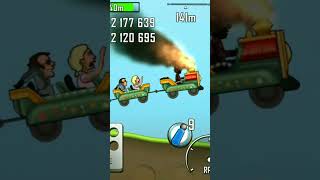 Hill Climb ride game play with funny 🤣shorts Viral Funny rider [upl. by Ahsemo]