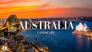 FLYING OVER AUSTRALIA 4K UHD I Scenic Relaxation Film With Piano Music  4K VIDEO ULTRA HD [upl. by Aliuqehs795]