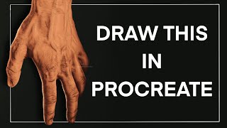 HOW TO MAKE REALISTIC ILLUSTRATIONS IN PROCREATE [upl. by Atiragram]