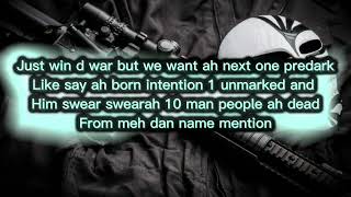 Kman 6ix Black Rain Lyrics [upl. by Odraner897]