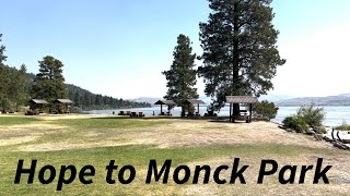 Driving from Hope to Merrit BC Monck Provincial Park [upl. by Cybil]