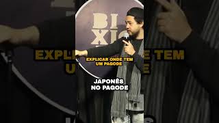 japonês no pagode standupcomedy interação [upl. by Niledam]