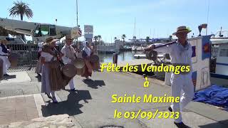 Fête des Vendanges 2023 à Sainte Maxime [upl. by Nyssa298]