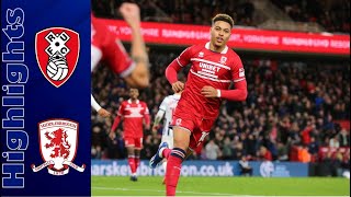 Rotherham  Middlesbrough Highlights  Championship  20232024 [upl. by Settle]