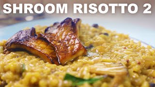 Fancier mushroom risotto vegan or not [upl. by Ramalahs]