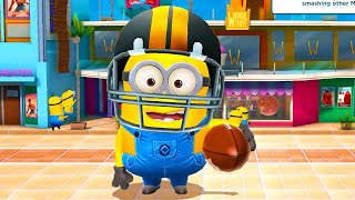 Quarterback Minion in lvl 634  Commit 170 despicable actions Old minion rush with Props [upl. by Genaro708]