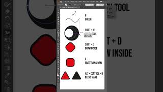 Adobe illustrator tutorial adobe adobeillustrator graphicdesign shorts tutorial illustrator [upl. by Eelytsirk]