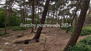 Formby pinewoods 2024 mtb riding [upl. by Lisette]