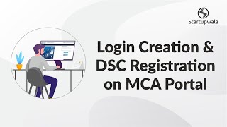 How to Create Login on MCA Portal and DSC Registration Process [upl. by Parfitt]