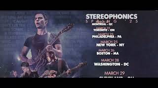 Stereophonics  North America Tour 2024 [upl. by Ernald]