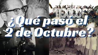 Matanza de Tlatelolco  2 de Octubre no se olvida  Tlatelolco 1968  ¿Que paso el 2 de Octubre [upl. by Brooking]