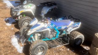 Arctic Cat Thundercat 1000 H2 VS LTR450R [upl. by Atimed]