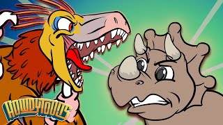 DINOSTORY SEASON 1 and 2 Dinosaur songs by Howdytoons [upl. by Iaw176]