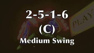 Medium Swing Jazz Backing Track 2516 in C [upl. by Nazler]