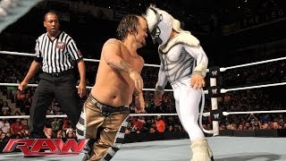 Los Matadores amp El Torito vs Jinder Mahal Drew McIntyre amp Hornswoggle Raw April 21 2014 [upl. by Tory]