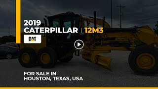 2019 Caterpillar 12M3 Motor Grader For Sale  MYEquipment [upl. by Adalie]