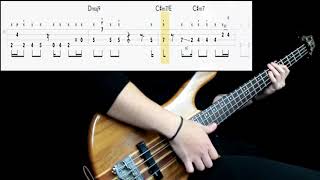 Patrice Rushen  Forget Me Nots Bass Cover Play Along Tabs In Video [upl. by Neleh595]