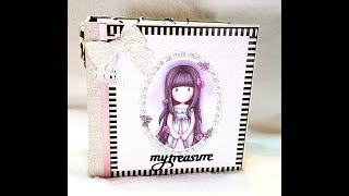 My Treasure Gorjuss Mini Album  KIT sold [upl. by Parik]