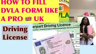 How to fill the DVLA form like a proFilling UK provisional Driving License 🇬🇧🇬🇧 [upl. by Inimak]