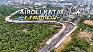 Airoli Katai Freeway Latest Progress  June 2024 [upl. by Carlita]