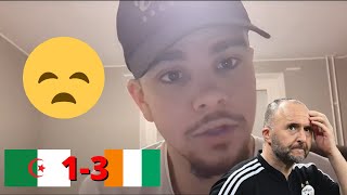 Algeria vs Ivory Coast REACTION [upl. by Nodrog]