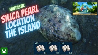 Fantastic Silica Pearl Location The Island Ark Survival Ascended [upl. by Vere603]