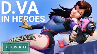 Heroes of the Storm DVa Gameplay [upl. by Alys]